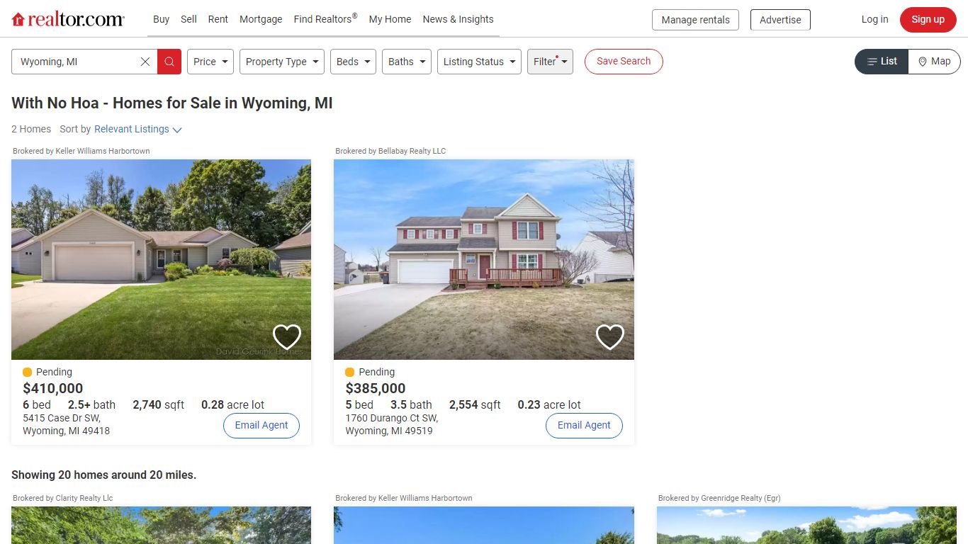 With No Hoa - Homes for Sale in Wyoming, MI | realtor.com®